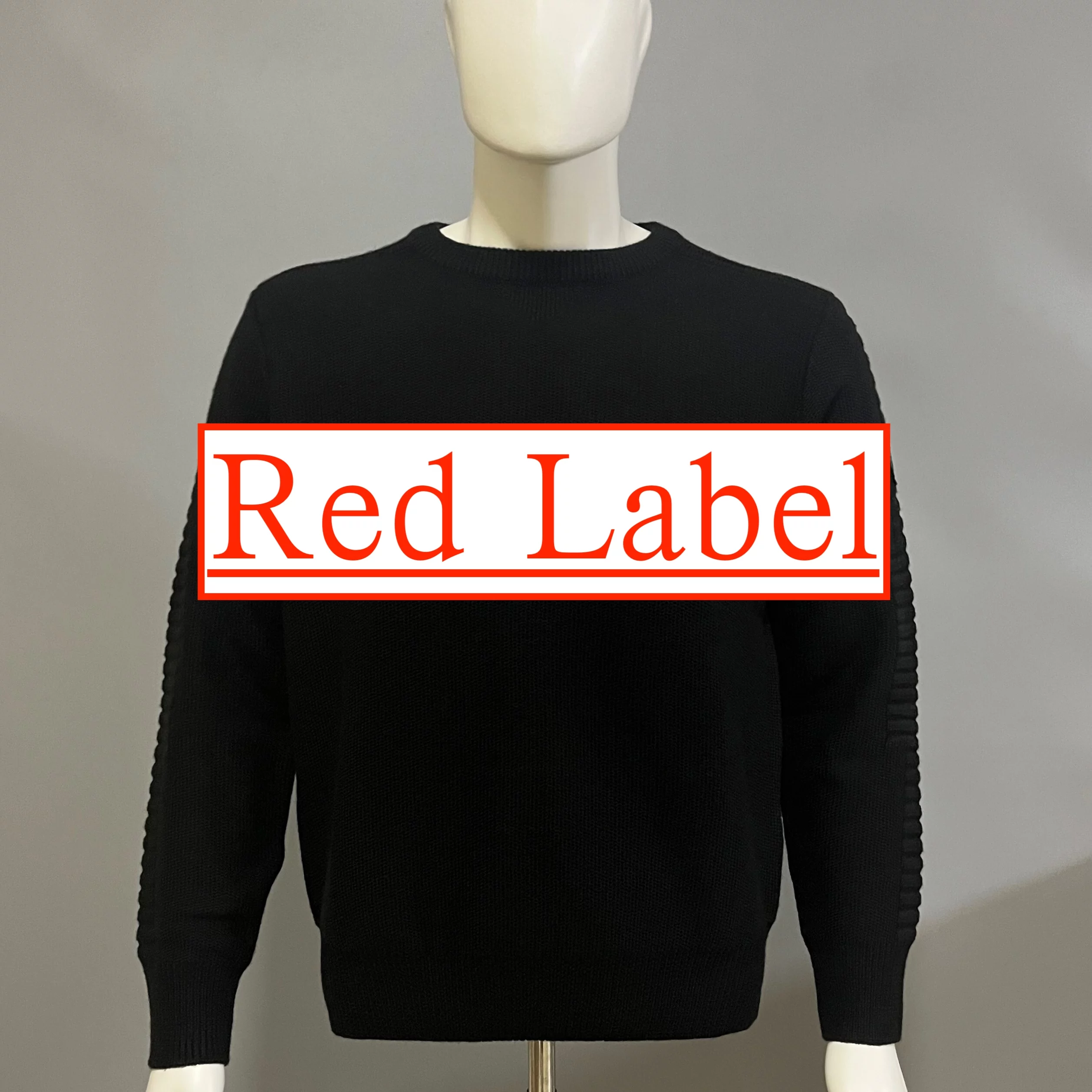 Red Label Sweater Crew Neck Sweater