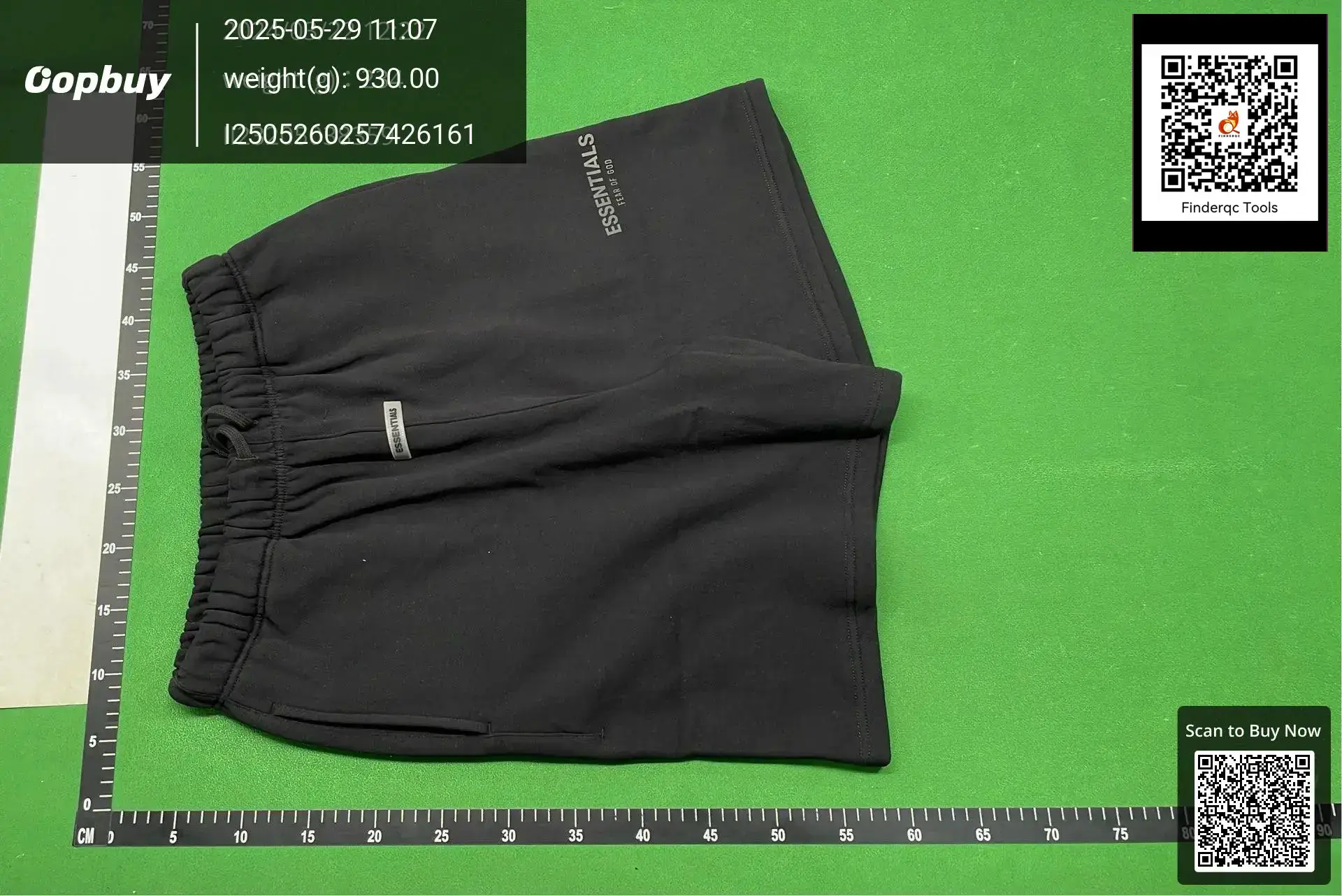 Correct Version Fog Fear of God Essentials American Trendy Brand Velvet Sports Casual Shorts for Men and Women