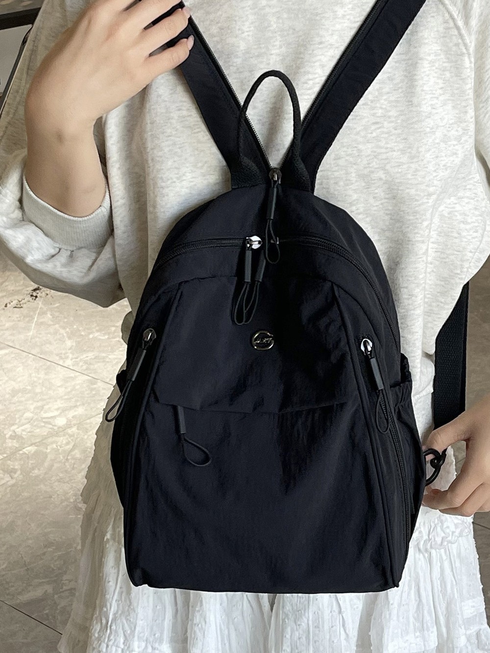 Cross-border Quality New Mountaineering Hiking Bag Function Crossbody Backpack Dual-purpose Bag Casual Chest Bag Couple Outdoor Bag