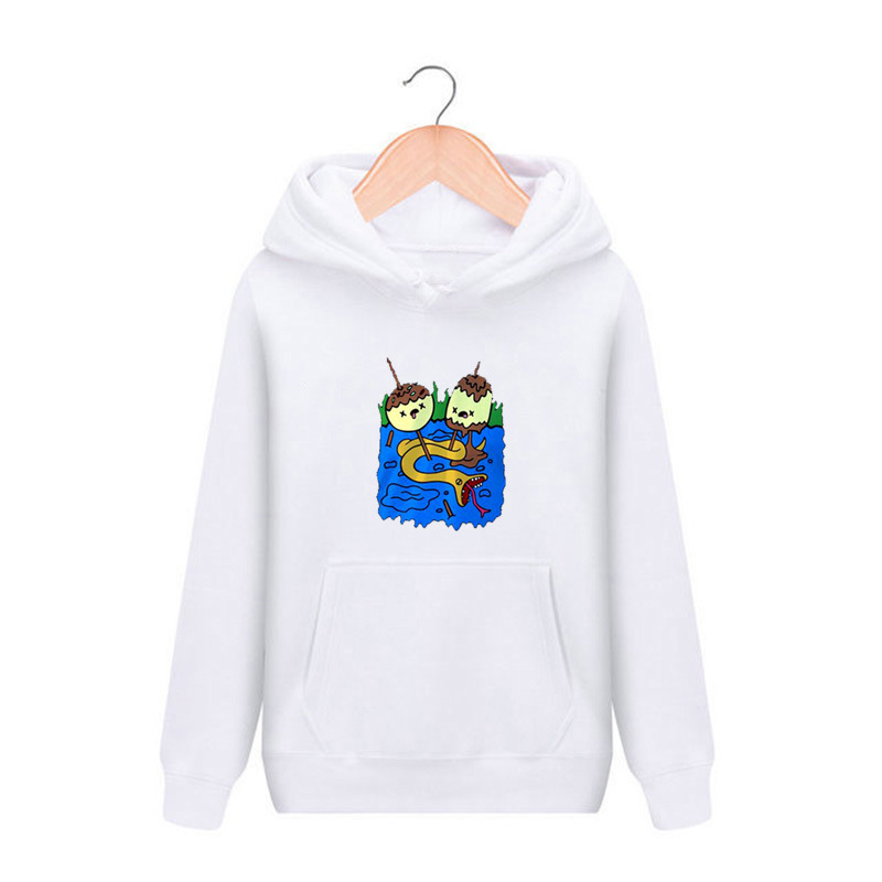 AliExpress Printed Spring Port Style Trendy Base Shirt Men's and Women's Casual Hooded Pullover Sweater Couple's Student Clothes