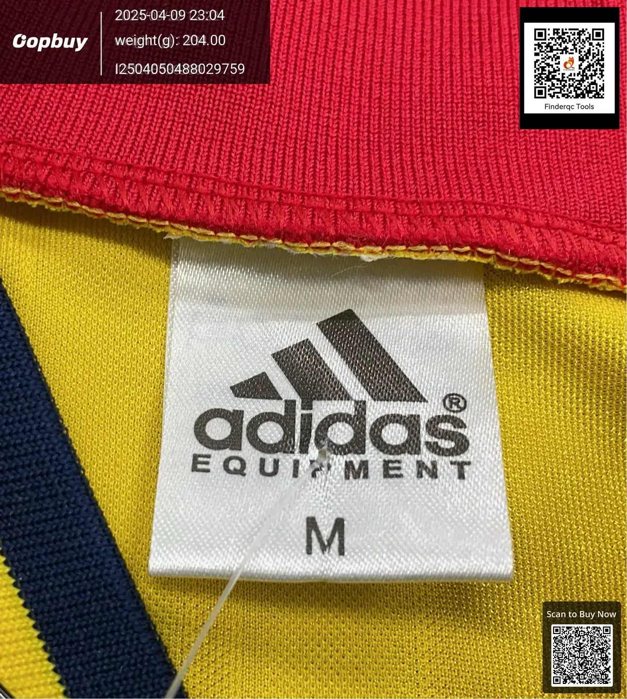 Adidas Equipment Retro Football Jersey