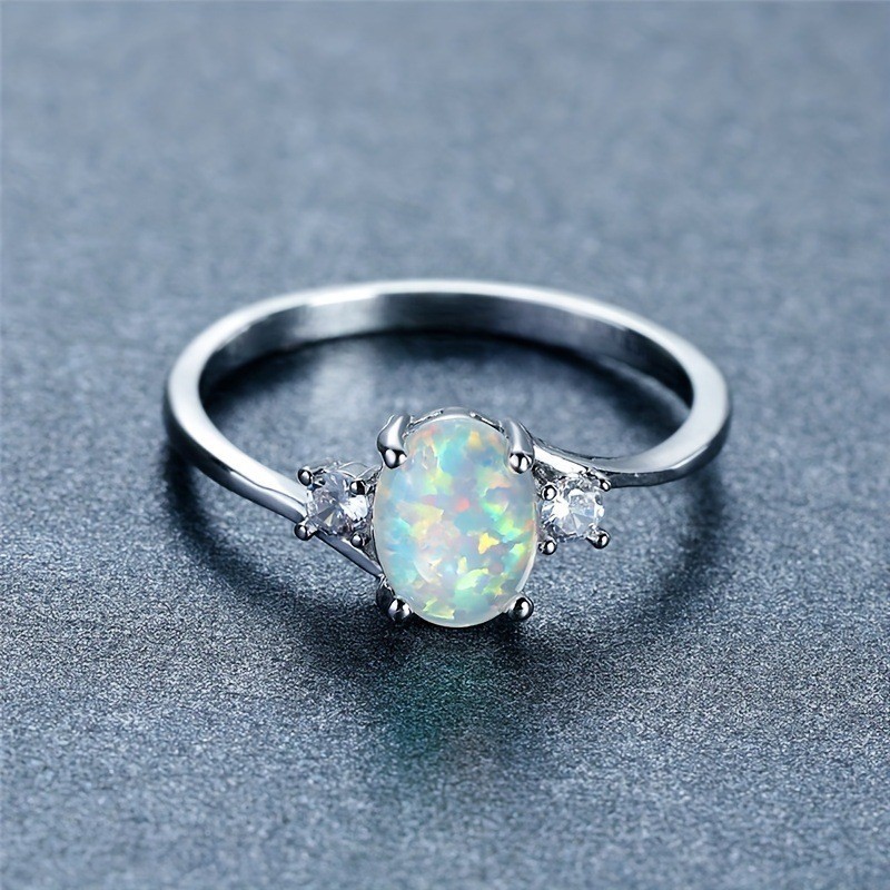 Amazon hot-selling ring Aobao is a colored diamond ring niche light luxury high-end sense of personality fashion ins wind ring