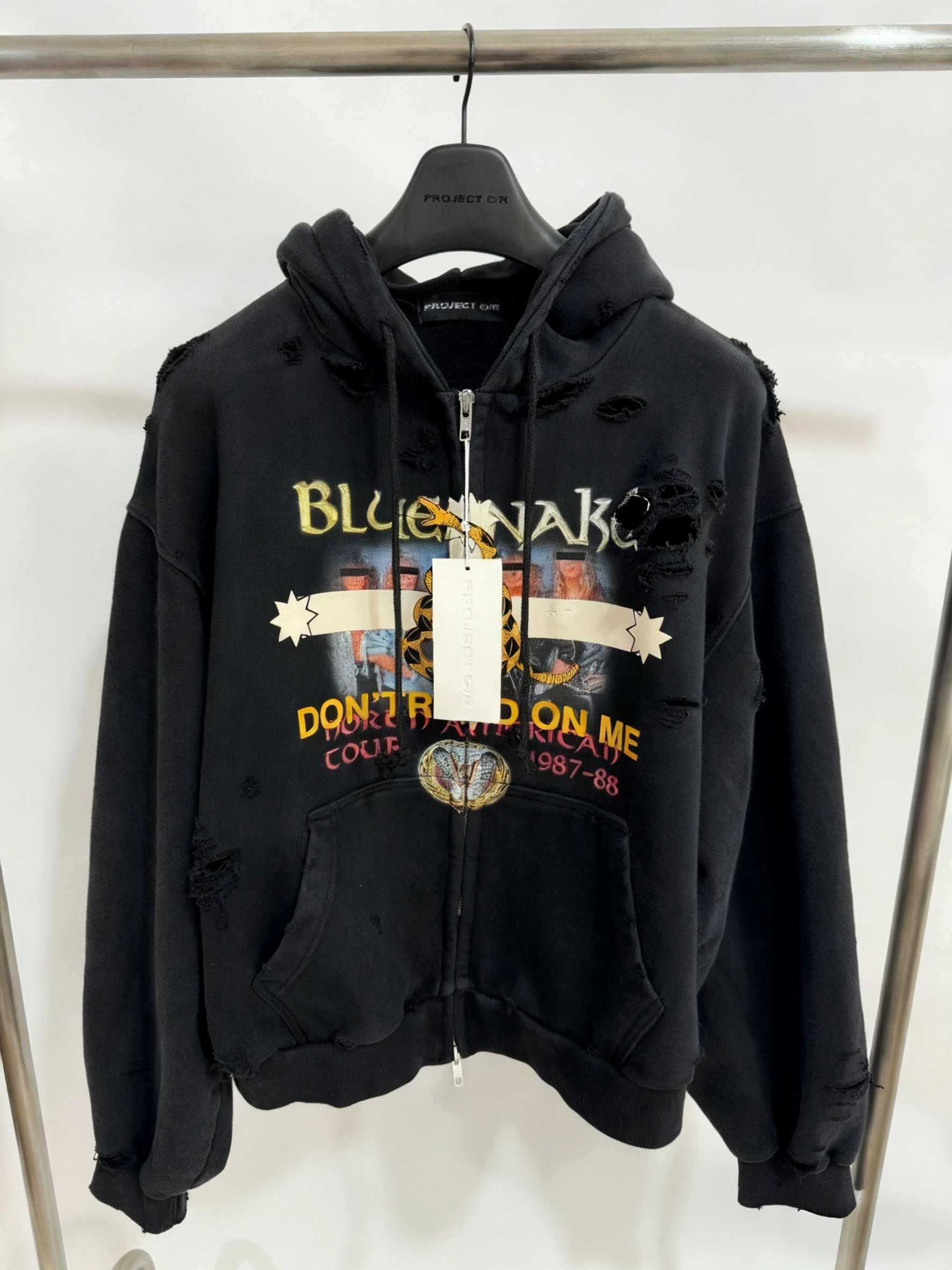 Grailz Project GR American Trendy Brand Snake Year Capsule Limited Edition Hoodie Sweatshirt Loose Casual Coat
