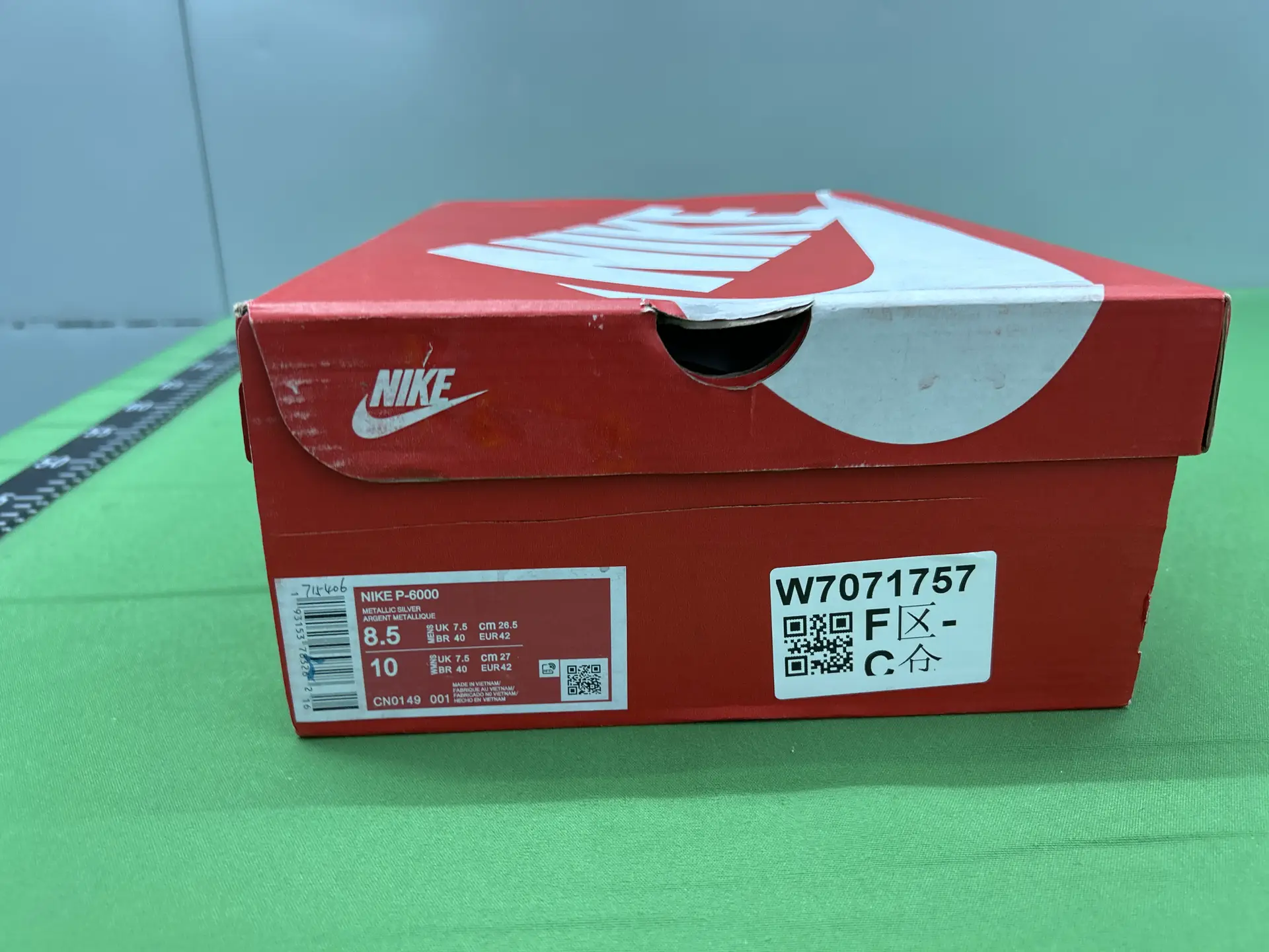 Nike P-6000 Metallic Silver