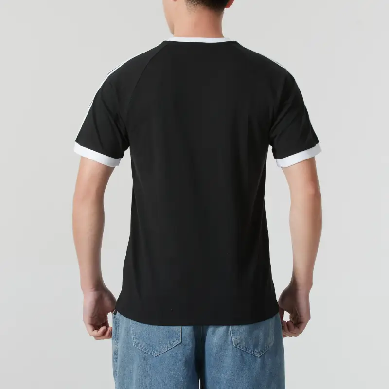 Adidas Adidas Short Sleeve T-Shirt Men's 25 Spring New arrival Running Sportswear Clover Three Stripes Kb2459