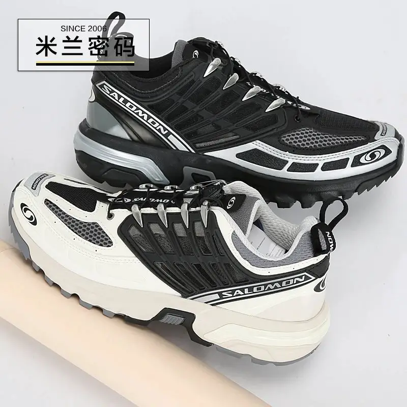 Salomon ACS Pro x DSM Salomon Men's and Women's Black and White Functional Running Shoes 473493 473494