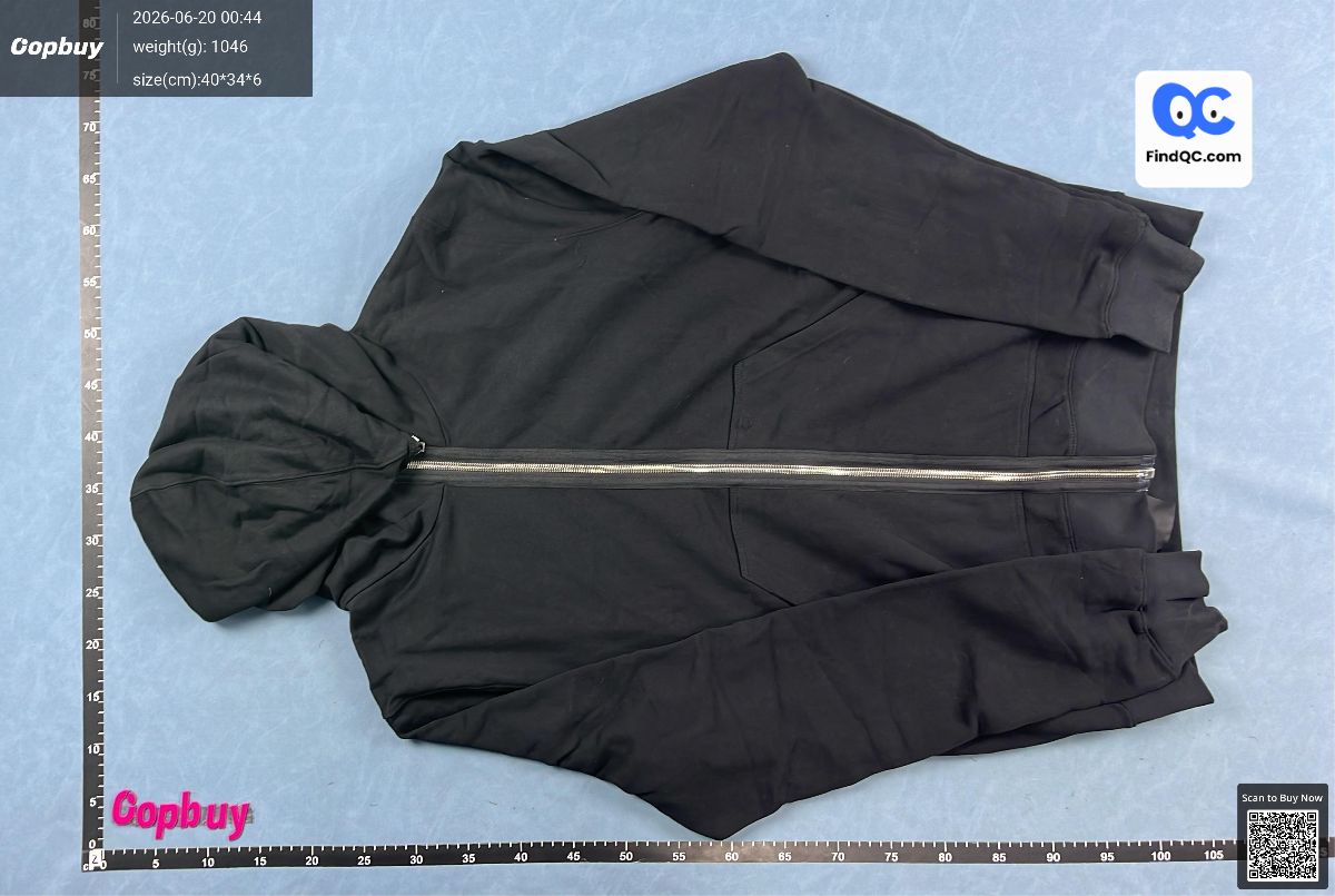 Dawnhin Spring and Autumn Ro Shark Head Zipper Hooded Sweatshirt with Ribbon, Unisex Dark Style QC