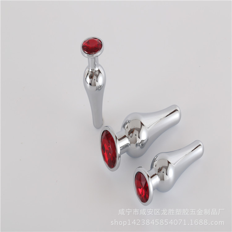 Xiaobanhua Metal Anal Plug Device for Men and Women, Anal Masturbation Alternative Toy Manufacturer Wholesale Small Size