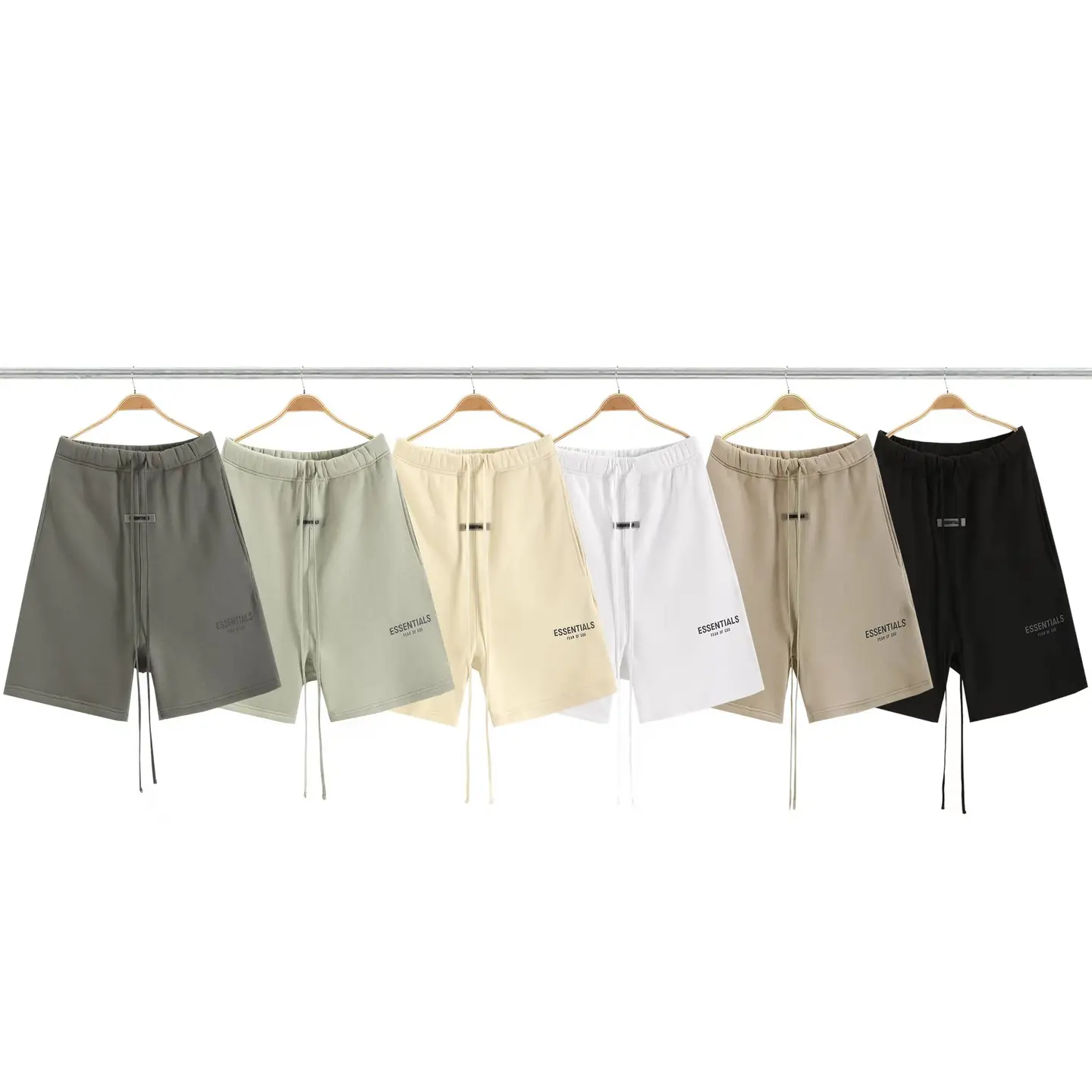 FOG ICON High Street Drawstring Pants ESSENTIALS Line Men's and Women's Casual Sports Loose Shorts