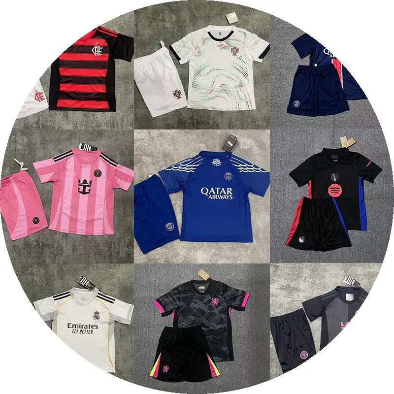 Football Club Jerseys Collection