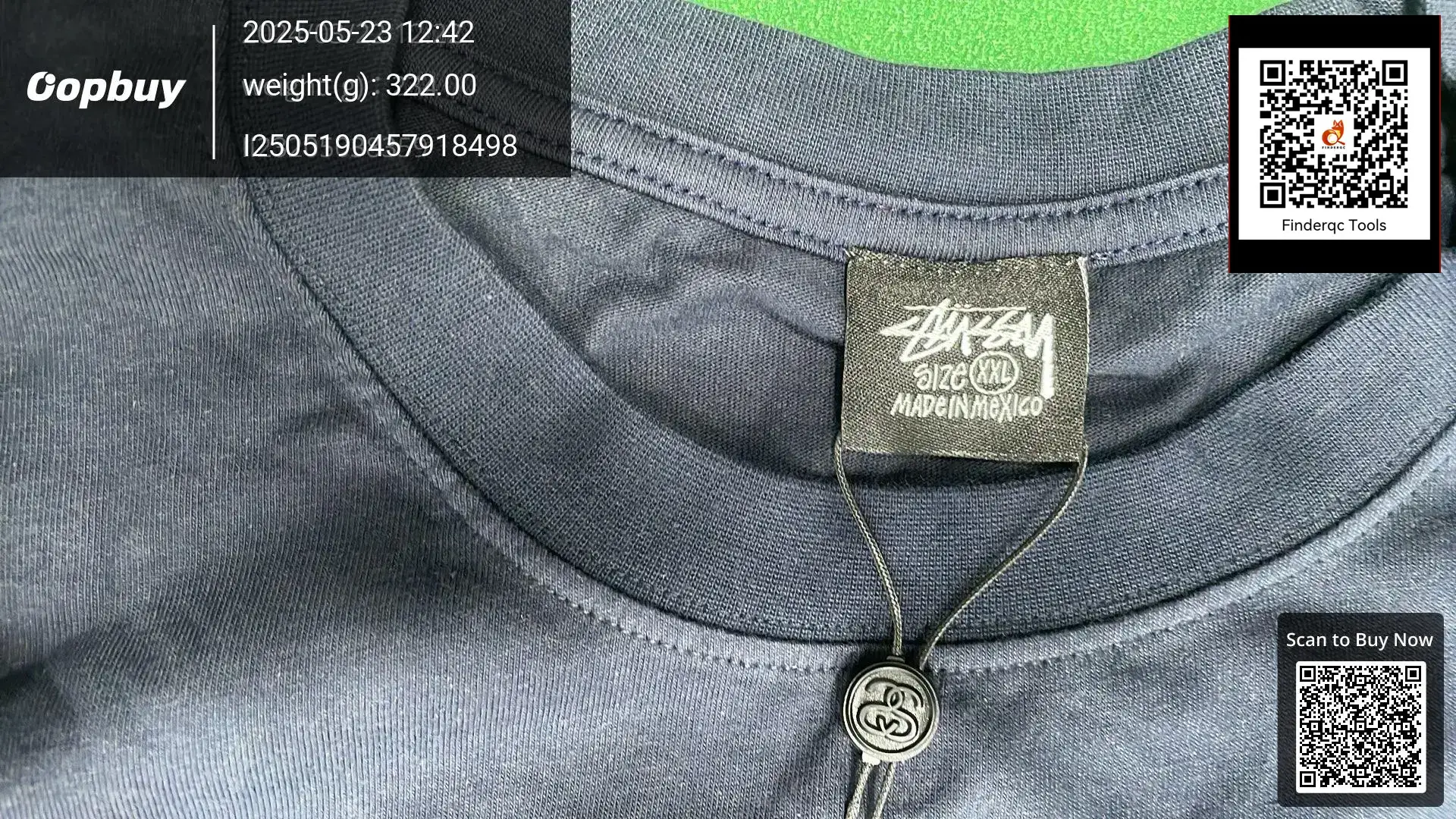 25SS STUSSY STUSSY Cross-border European and American Foreign Trade Abstract Spider-man Flower Printing Loose Casual Long Sleeve