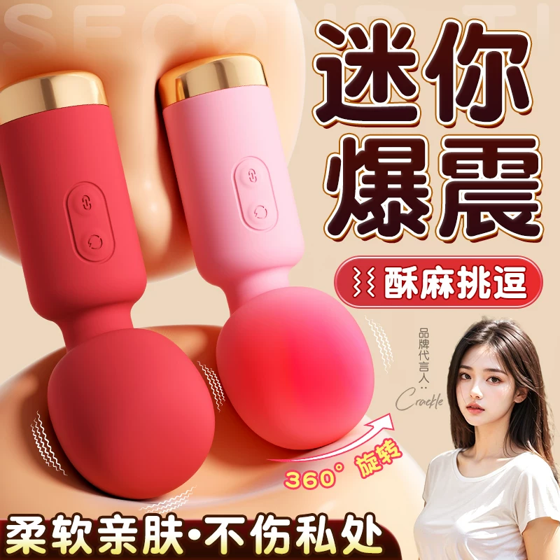 Vibrating Egg Av Stick, Sex Toy for Women, Orgasmic, Insertable, Strong Vibrator, Masturbation Device, Clitoral Stimulation, Orgasm, Silent