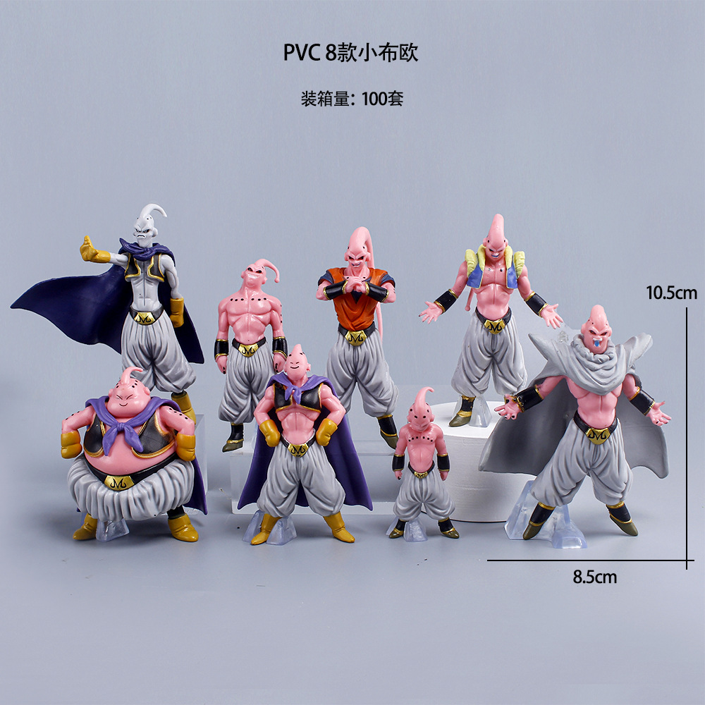 Dragon Ball Eight Small Buo Hand-made Model Evil Demon Martial Arts Scene Decoration Ornaments