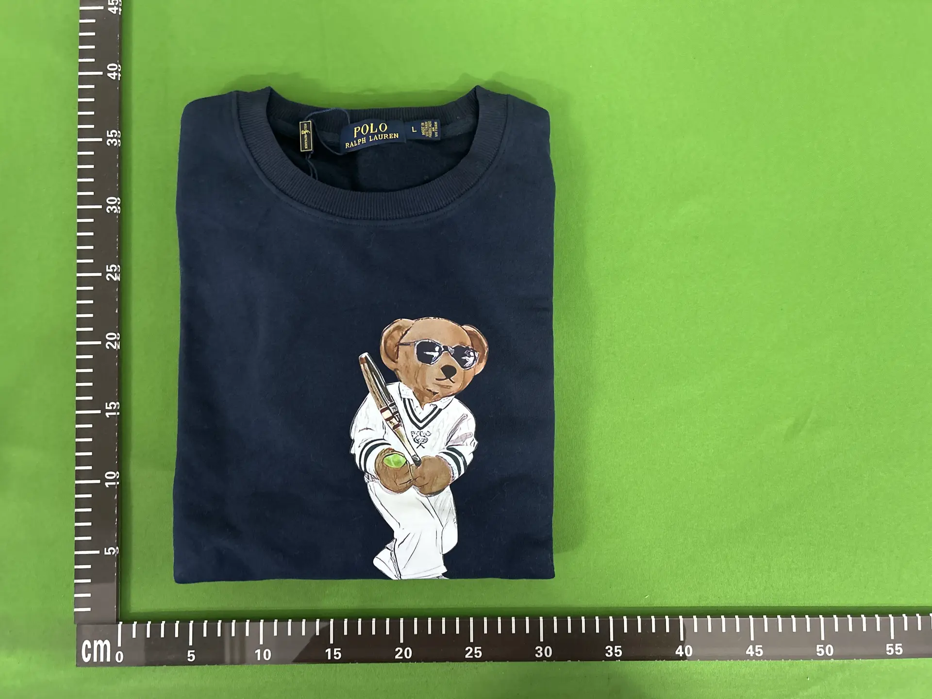Polo Ralph Lauren Bear Tennis Sweatshirt Navy