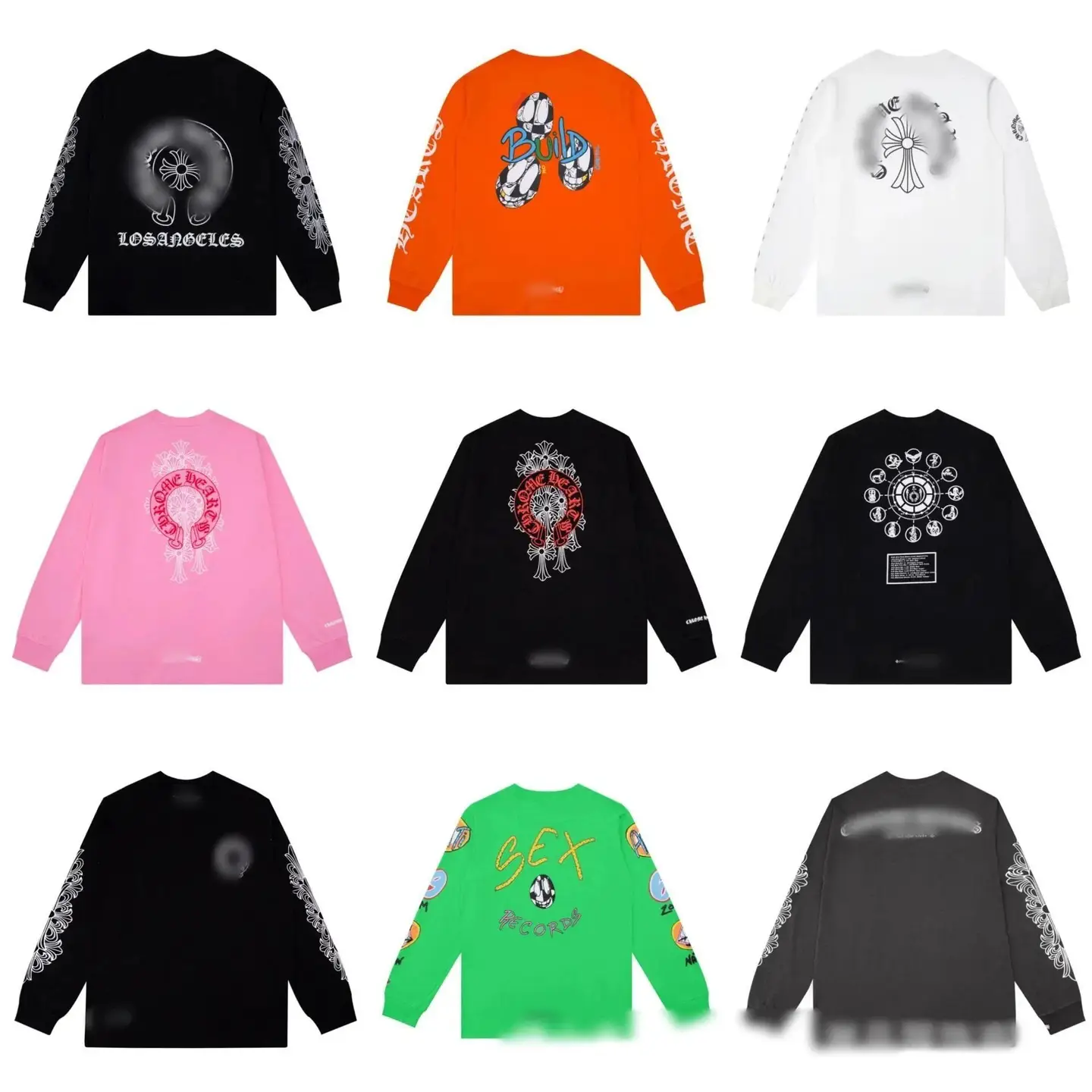 Chr0me He@rts Hoodie 特价+852 46367753