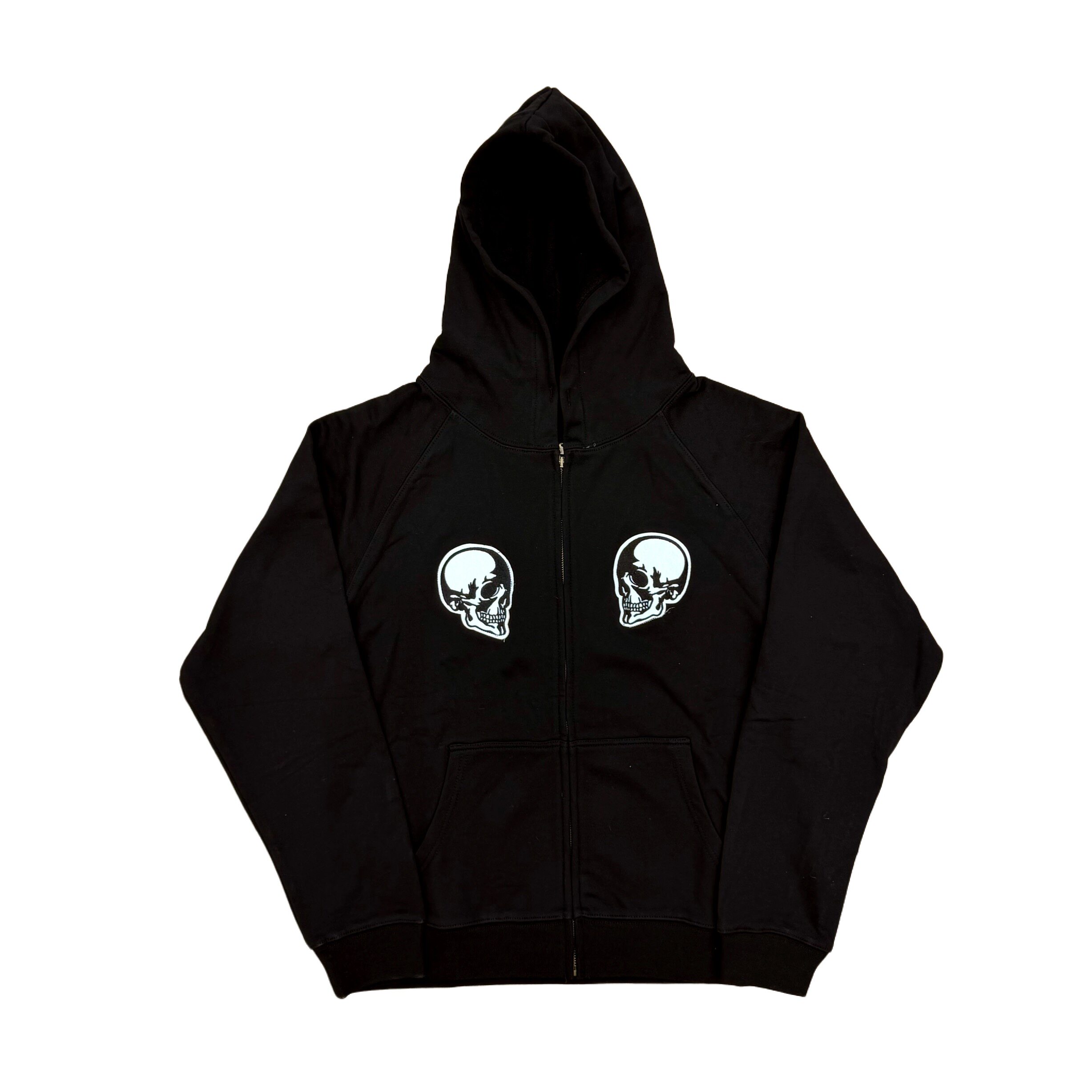 Number (N)ine Double Skull Clash Zip Hoodie