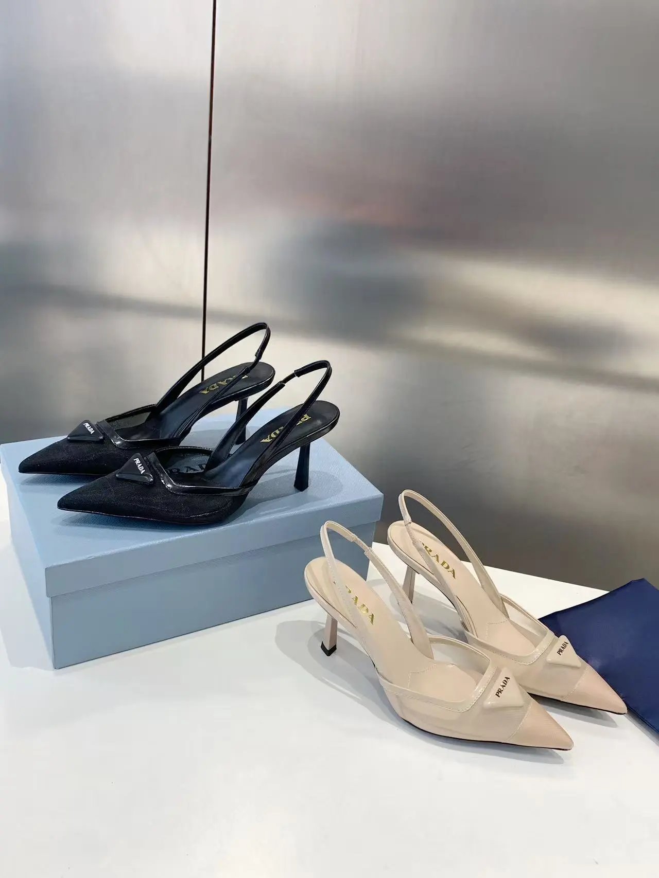 Prada Slingback Heels