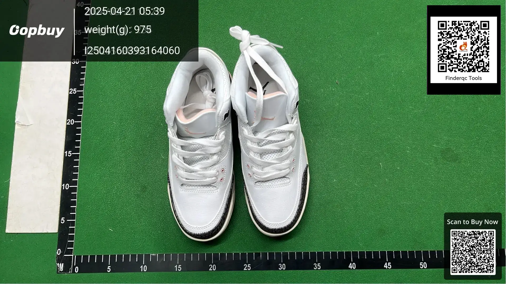 Air Jordan 3 Retro White Pink Black