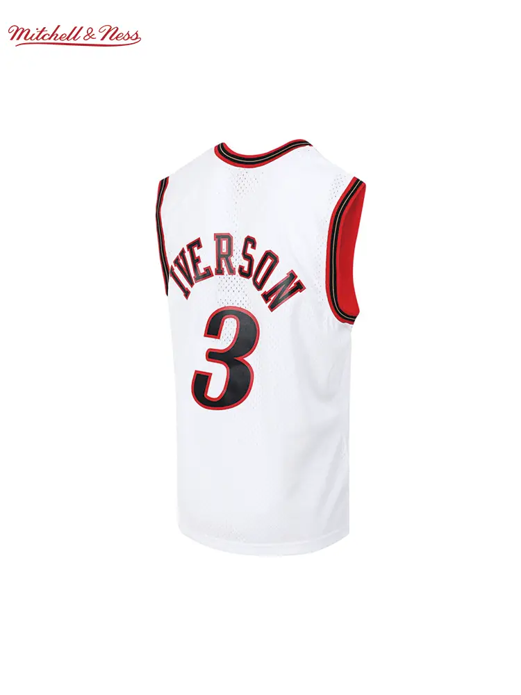 Mitchell&Ness Nba Official 76Ers/Iverson Retro 00-01 Season Sw Jersey Sports Men