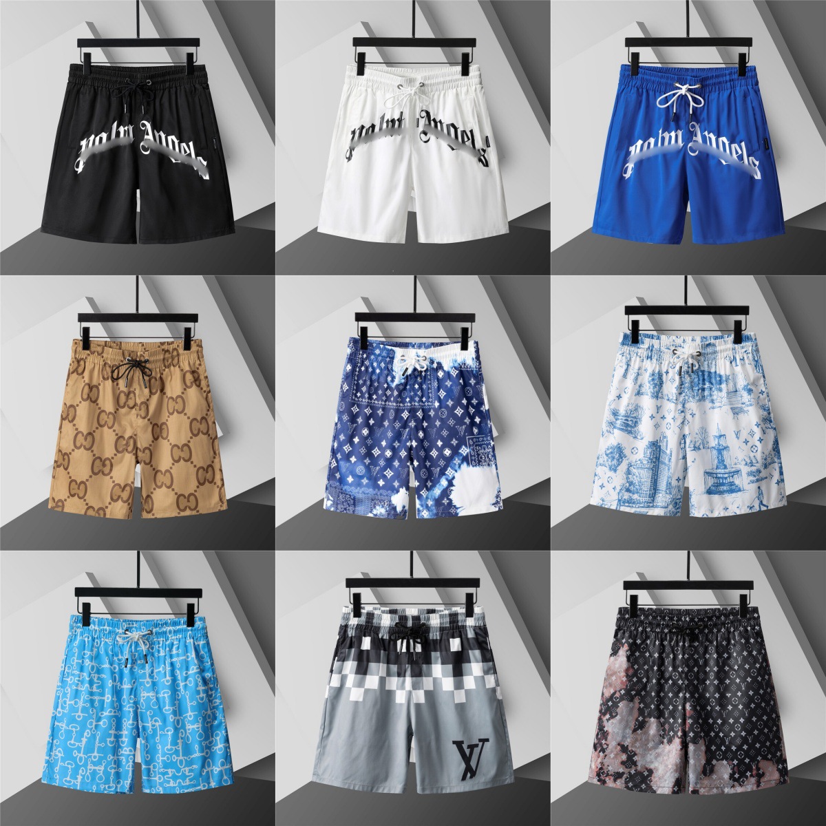 Cross-Border High-Quality Casual Loose Beach Shorts for Men and Women, New Summer 2026 Style, Five-Point Pants for Export foto QC de 1688 en Qualit.ly
