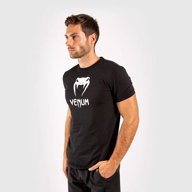 Venum Classic Men's Summer Sports Vest Training T-Shirt Fitness Running Round Neck Short Sleeves