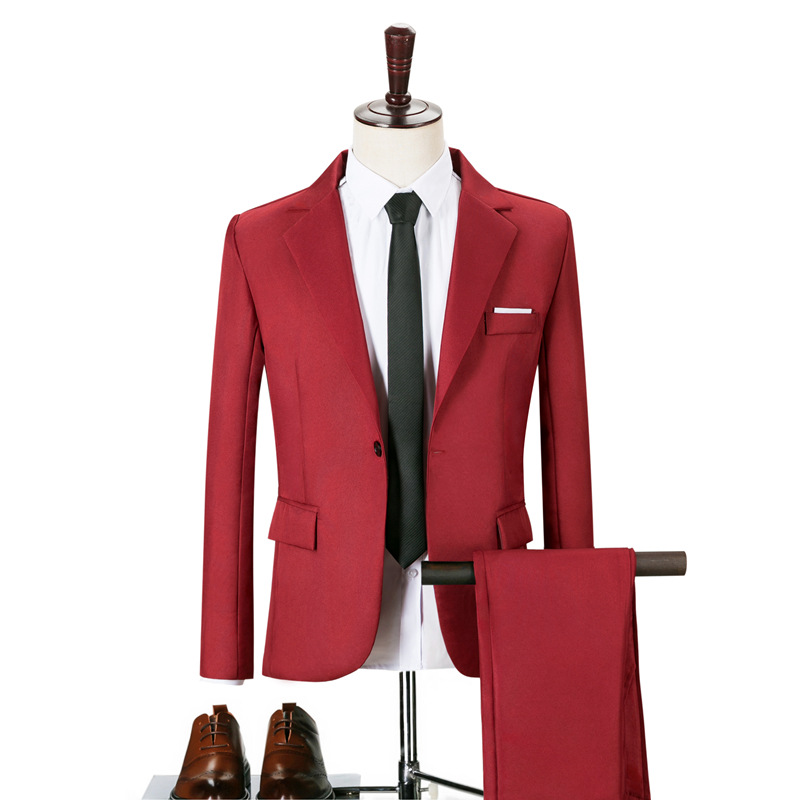 Perennial goods foreign trade Amazon cross-border new four-level multi-color high quality business leisure banquet suit suit
