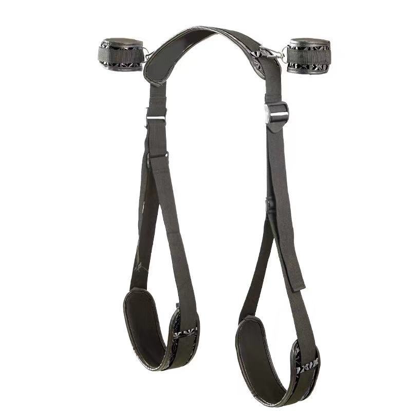 Amazon Diamond Pattern Leg Strap Adult Bundled Flirting Strap Sex Products Wholesale