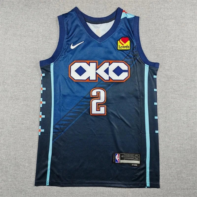 Men Oklahoma City #2 Player Jersey