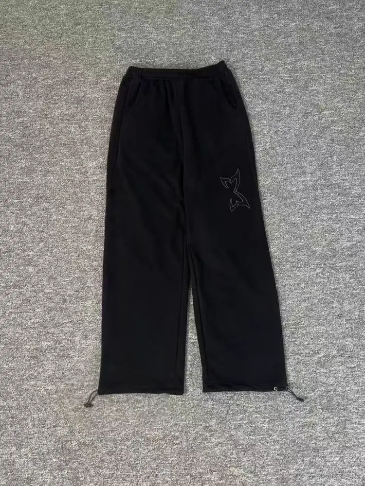 Mertra2025 New Autumn and Winter Embroidered Letter Casual Street Style Versatile Loose Bigstep Sweatpants