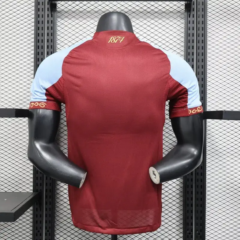 25-26 Intel Aston Villa Football Jersey No. 11 Walterkins Aston Villa Football Jersey