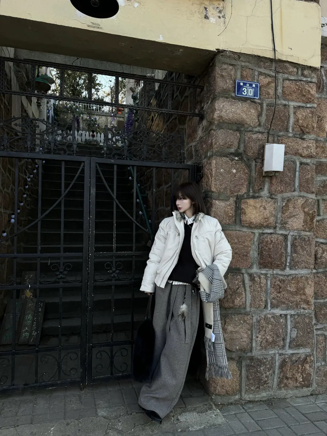 Xanvas Thickened 800g 50% Wool Woolen Kendo Trousers Wide-Leg Pants A-Line Loose Tie Old Money Style