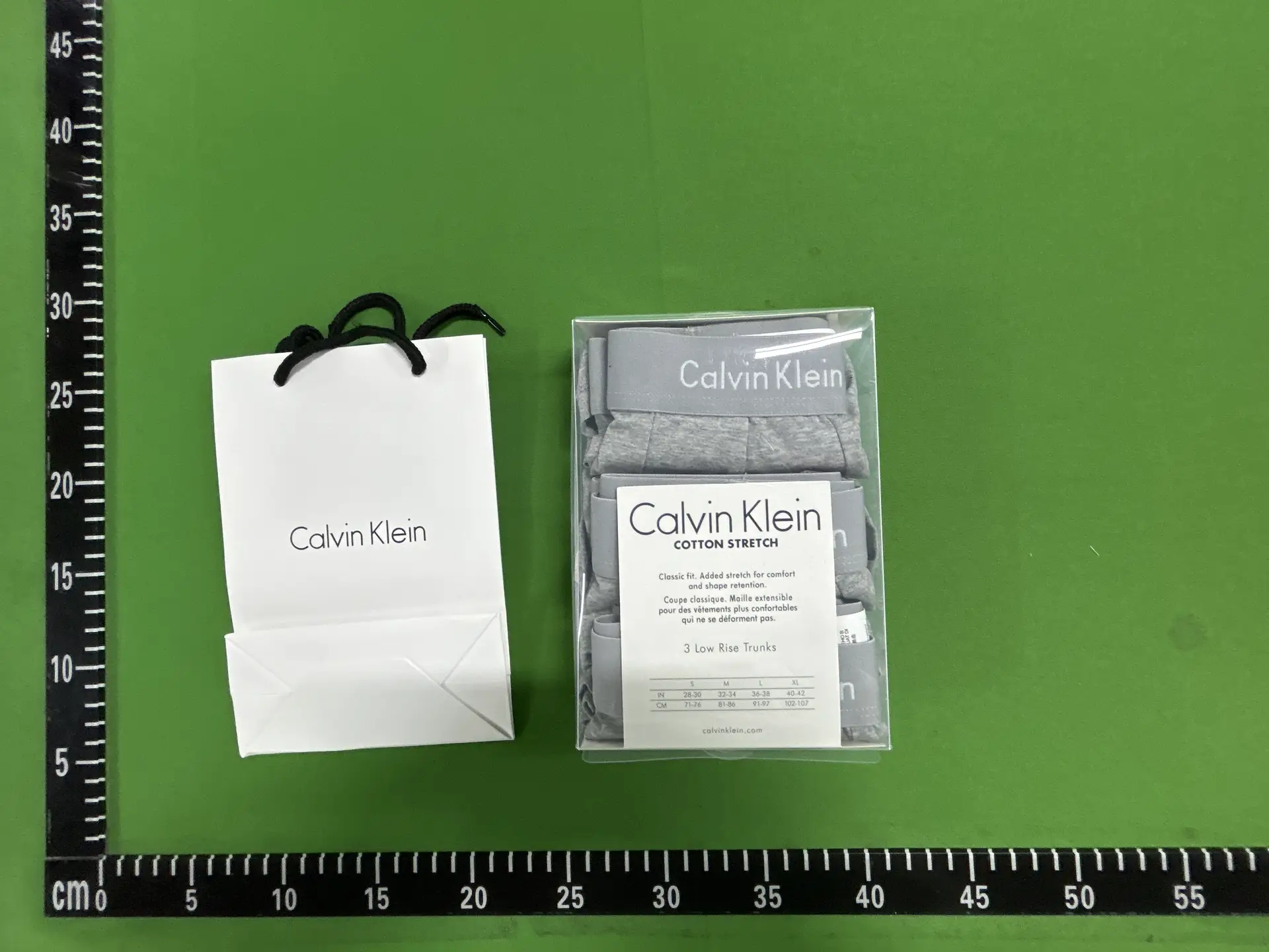 Calvin Klein Cotton Stretch 3 Low Rise Trunks