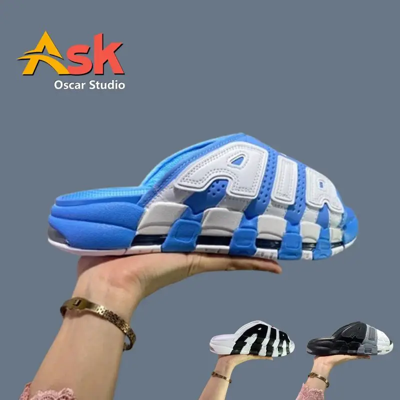 Wholesale New MORE Uptempo Slippers Men Women Sandals Size:36-45