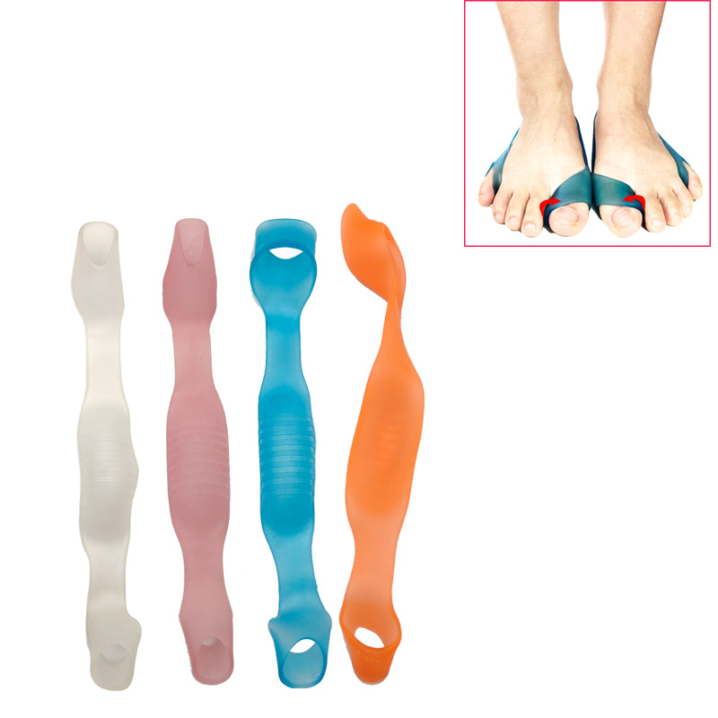 Large and small hallux valgus corrector soft tension belt foot bone deformity correction protection heel anti-wear toe splitting device