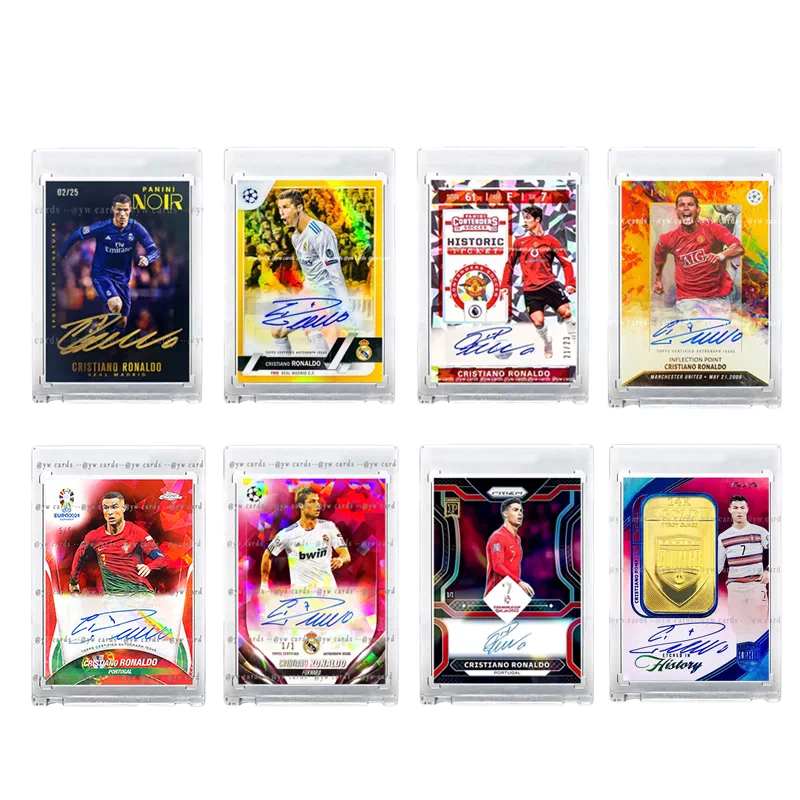 Cristiano Ronaldo World Cup Signed Player Card Siuuu1/1 Messi Neymar Yamal Fapinini Portugal
