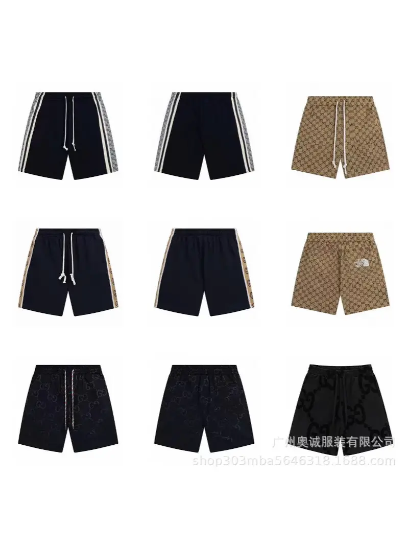 Cross-Border 25Ssg Home Spring and Summer High-Quality Casual Shorts, Fashionable Casual Loose Shorts for Men and Women Couples