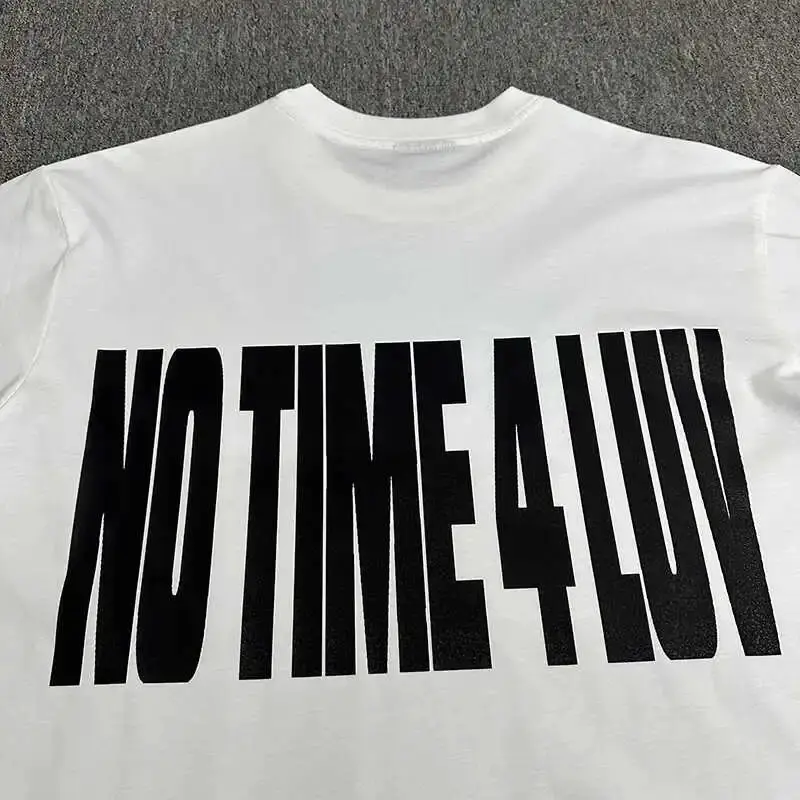 Vlone Fog Alcatraz Corteiz Summer High Street Style Round Neck Short Sleeve Printed Fashion Short Sleeve Unisex