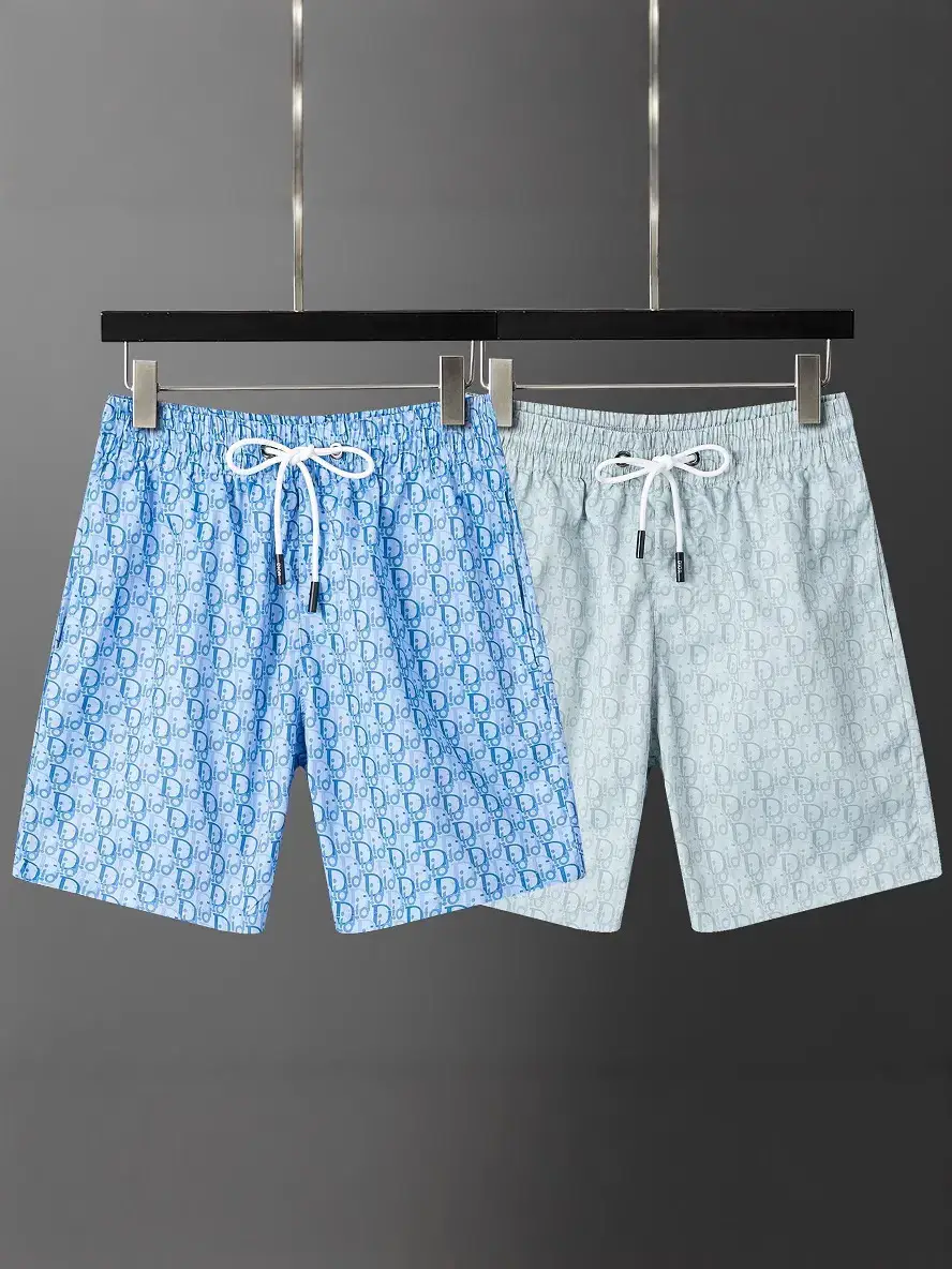 Spring and Summer New Men's Shorts European Trendy Brand Printed Letters Fashion Personality Casual Men's Five-Point Pants Beach Pants