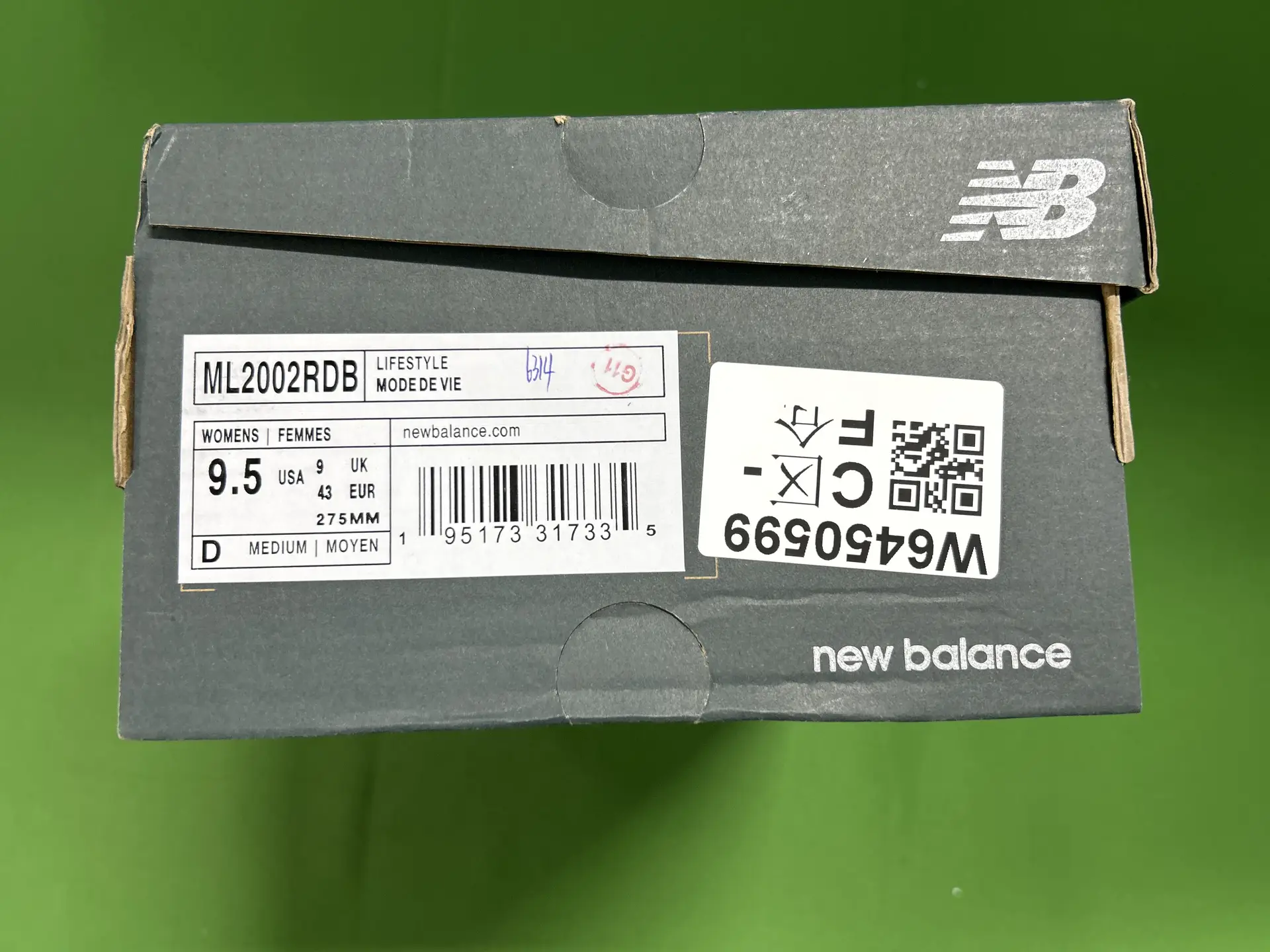New Balance ML2002RDB Lifestyle Casual Running Shoes