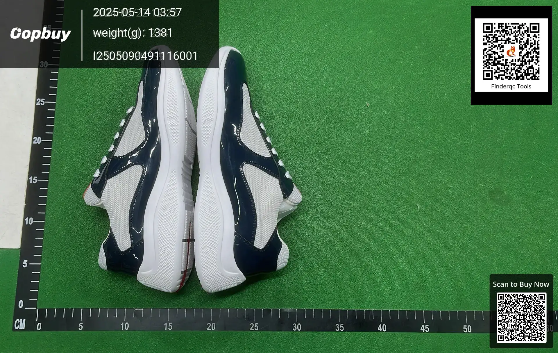 Prada Cloudbust Thunder sneakers White Navy