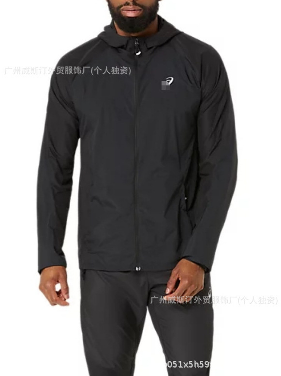2026跨境某同款设计感时尚跑步健身服发热排汗运动防风训练服