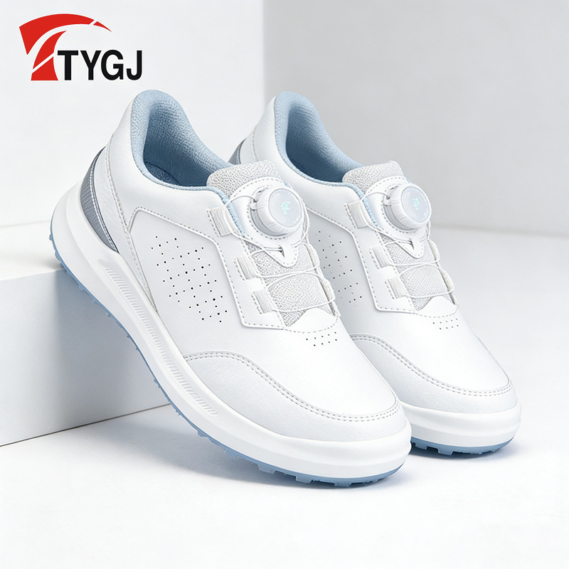 2026 New Golf Shoes for Women, Breathable Rotating Buckle Golf Shoes with Anti-Slip Sneakers