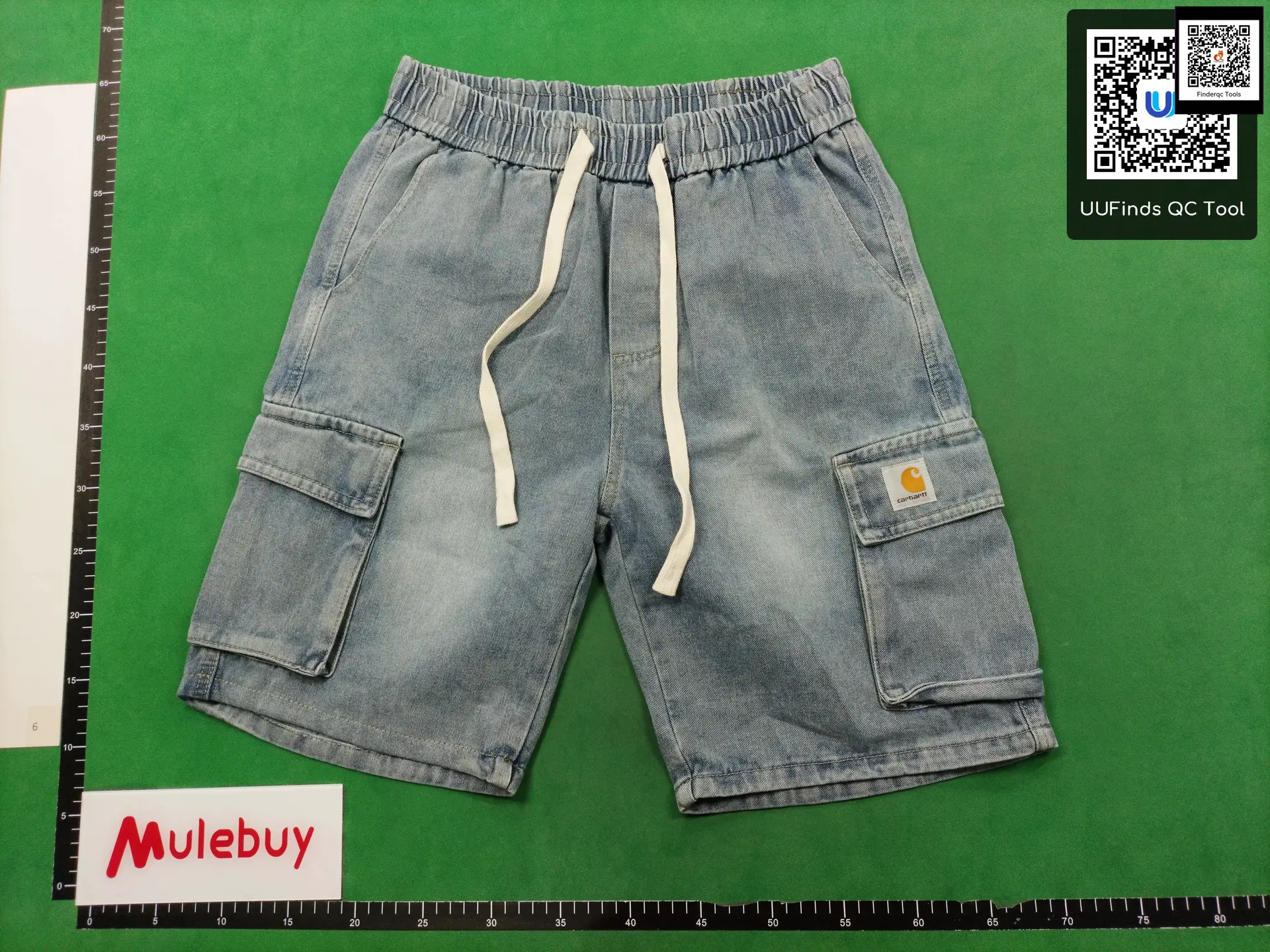 Carhartt Denim Cargo Shorts