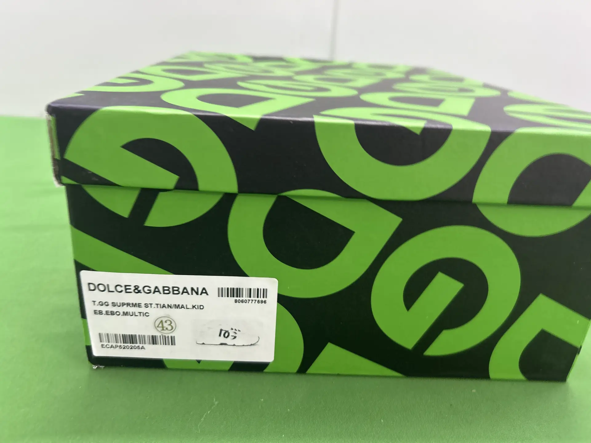 DOLCE&GABBANA T.GG SUPRME ST.TIAN/MAL.KID EB.EBO.MULTIC