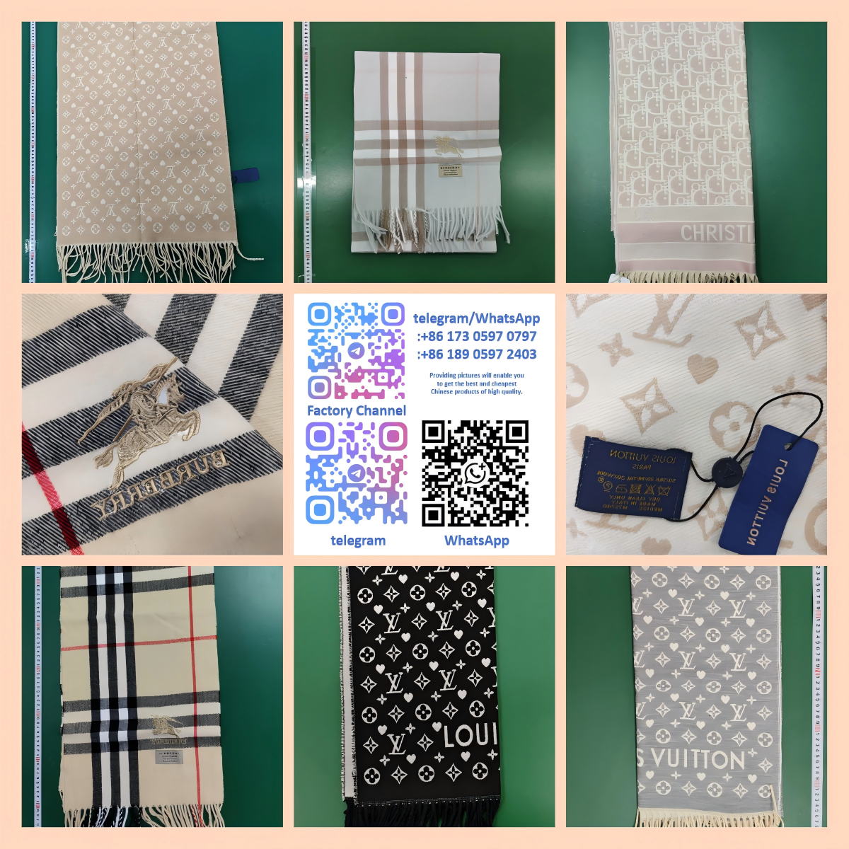 Louis Vuitton Monogram Scarf