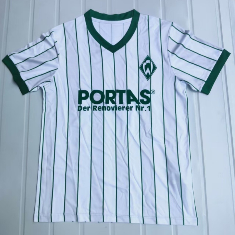 Retro Popular Yuda Bremen Short-Sleeved Sports Jersey Football Jersey Fan Football Jersey