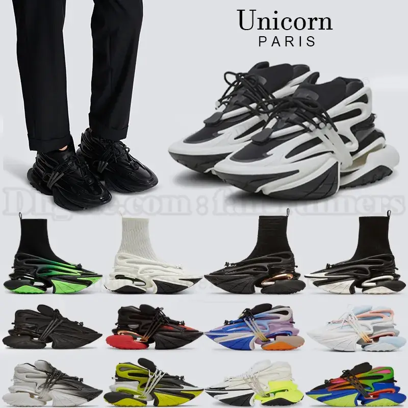 In-Stock Foreign Trade New Spaceship Space Shoes Color-Blocking Thick-Soled Height-Increasing Versatile High Version Couple Trendy Dad Shoes