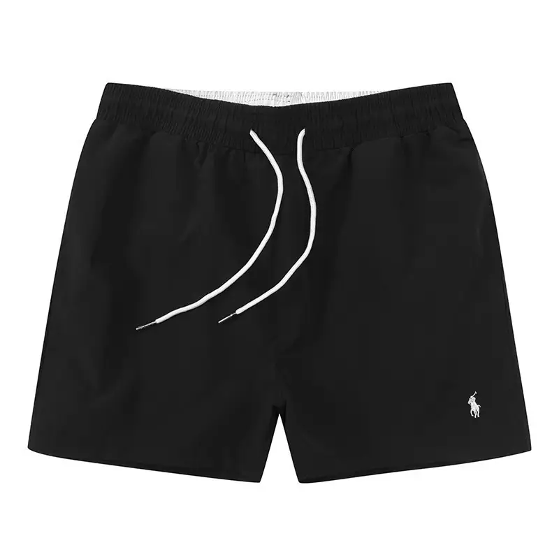 Summer European and American Men's Beach Lace-Up Surfing Quick-Drying Shorts Loose Sports Casual Home Pants