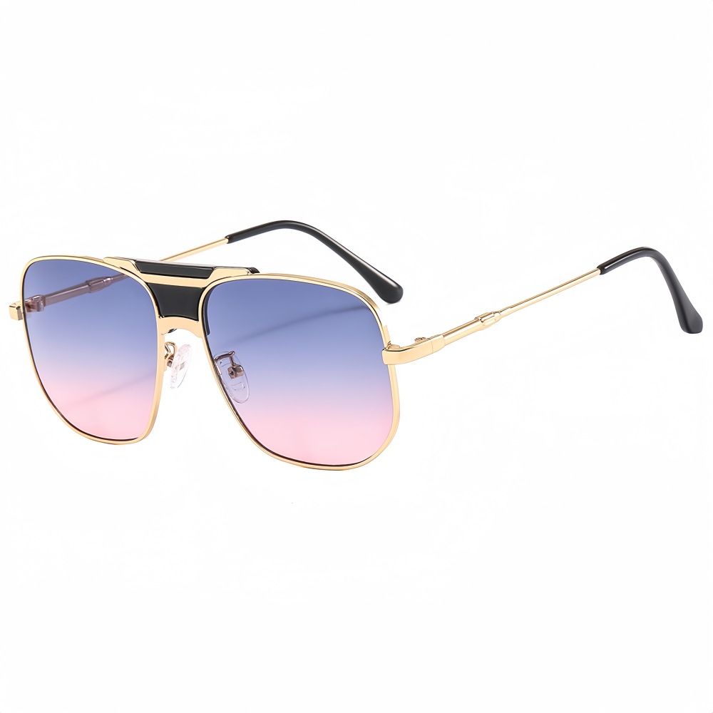 New Fashion Personalized One-piece One-piece Beam Sunglasses Ins European and American Retro Fashionable Outdoor Driving Sunglasses
