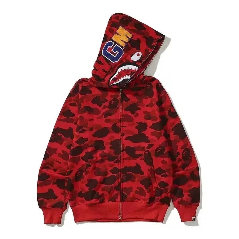 BAPE Shark Hoodie Red Camo photo QC de WEIDIAN sur Qualit.ly